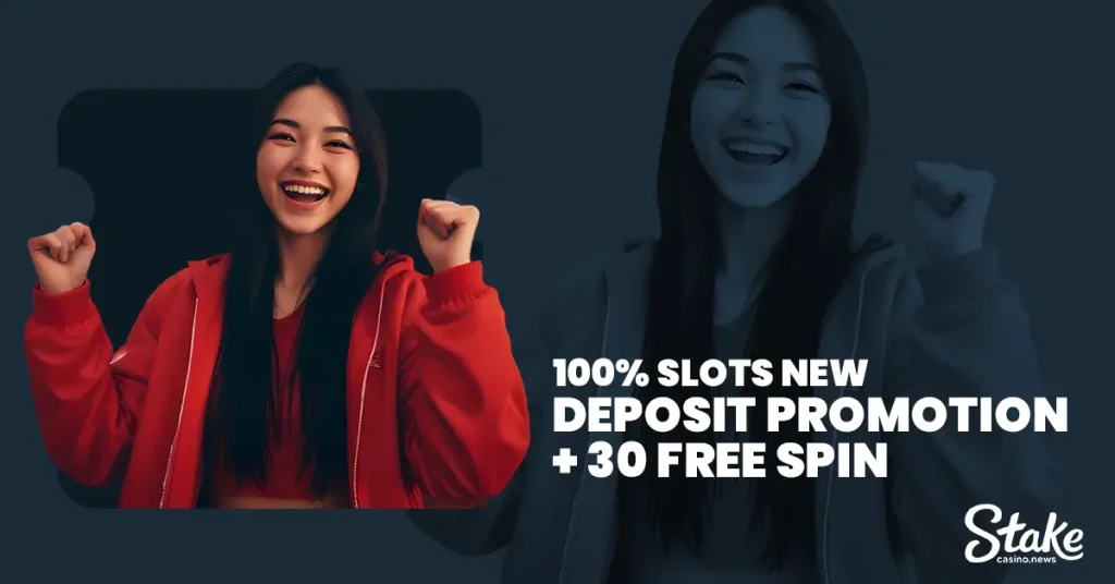 100% Slots New Players Deposit Promotion + 30 Free Spin