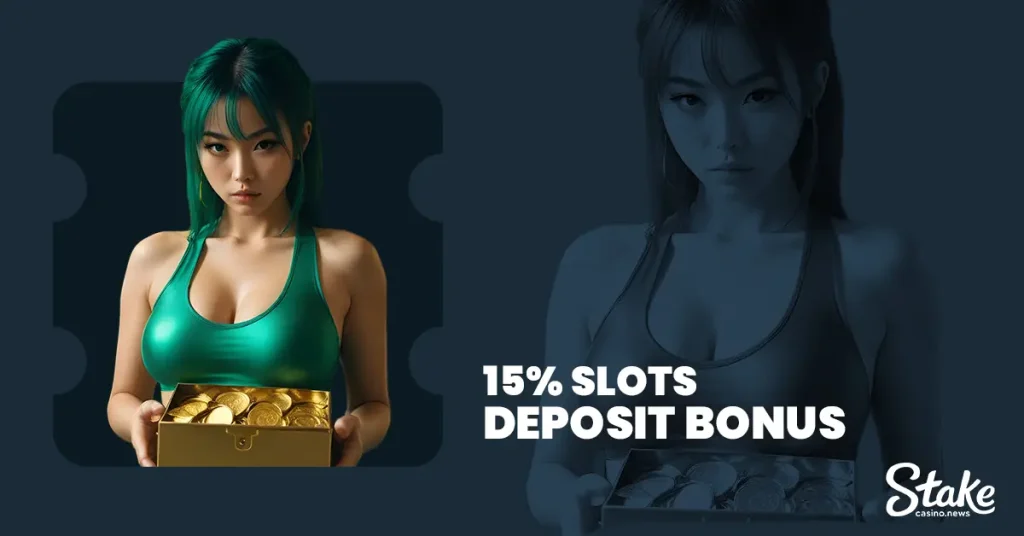 15% Slots Deposit Bonus