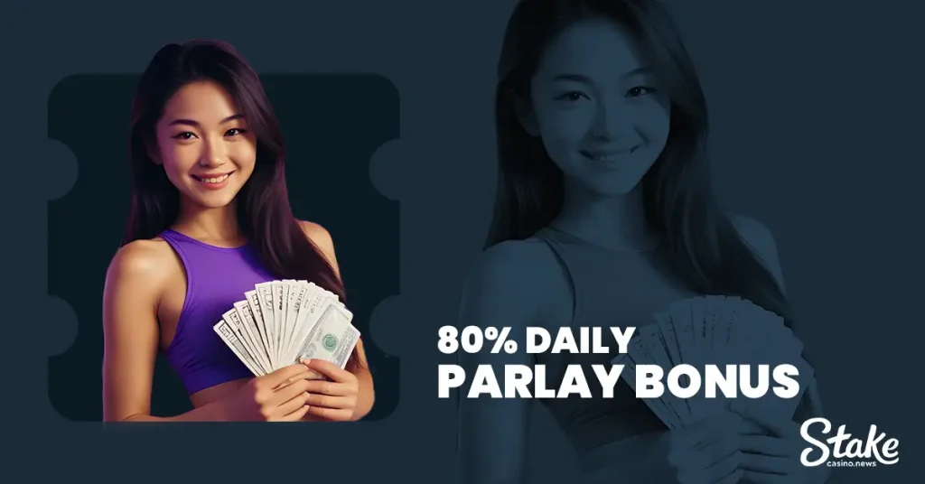 80% Daily Parlay Bonus